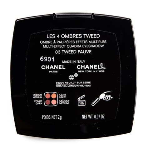 chanel tweed eyeshadow 2022 review|Chanel Tweed Fauve (03) Tweed Eyeshadow Quad Review.